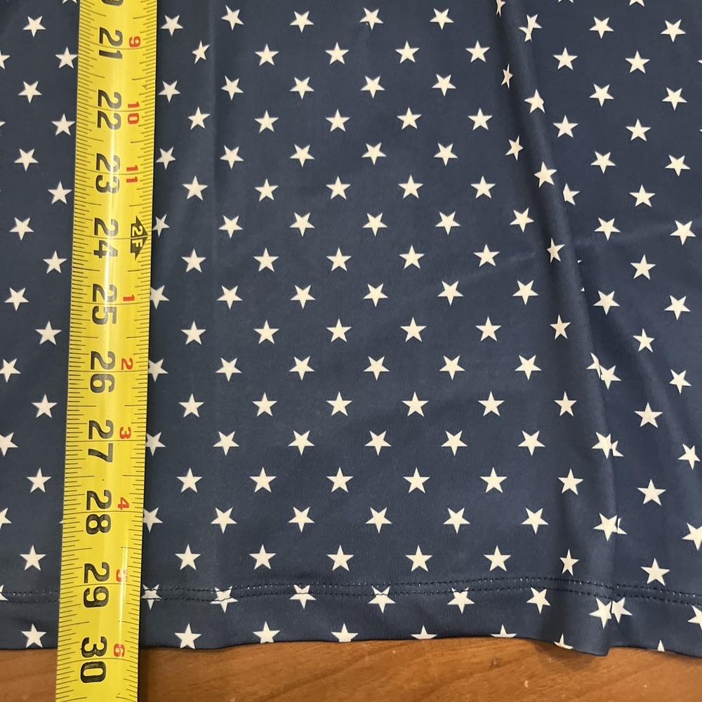 Yatta Golf Fourth Of July All Over Print Star Polo Size 2XL - Picture 4 of 7